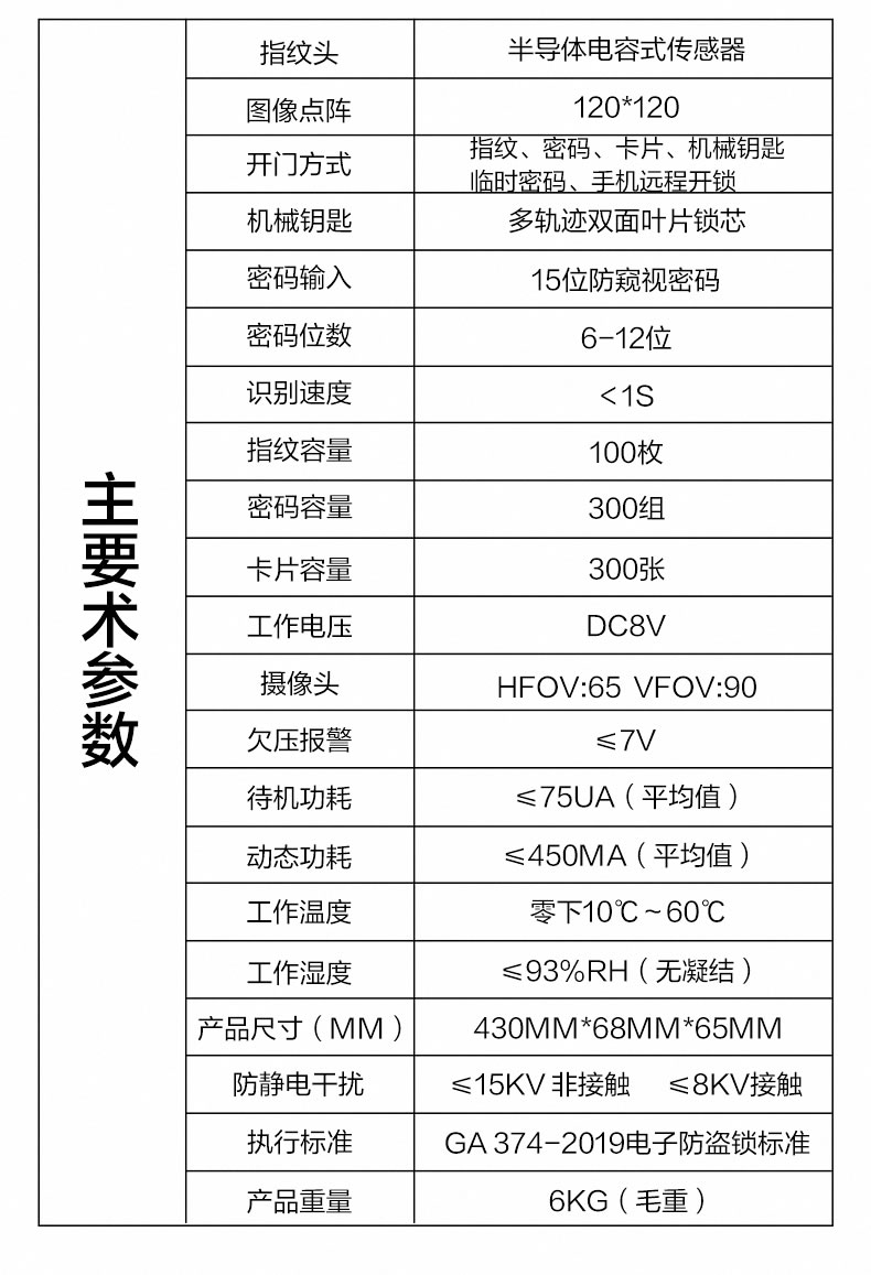 海爾智能鎖28V可視貓眼指紋鎖家用防盜門密碼鎖V28