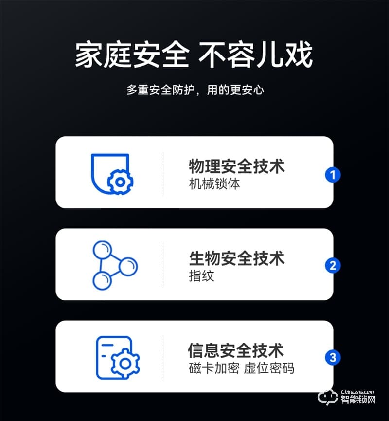 石將軍J1全自動指紋鎖 家用防盜門智能鎖