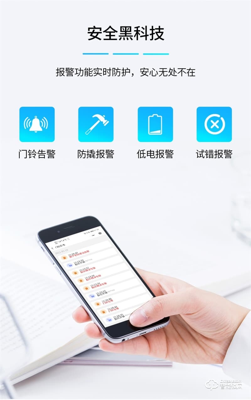 石將軍指紋鎖S3H 家用防盜門(mén)密碼鎖支持HUAWEI HiLink