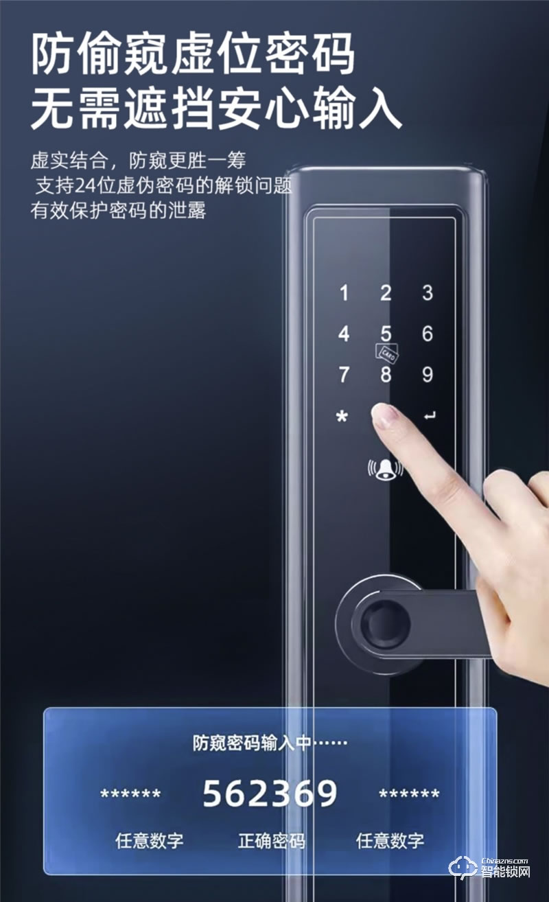康佳KL-ZNK509-E(L)智能鎖 指紋鎖電子鎖