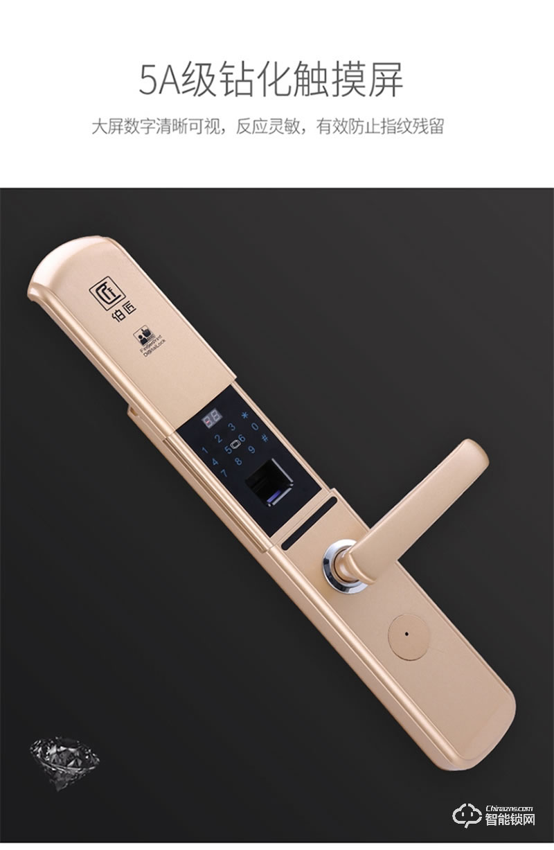 伯匠BJ-102智能鎖  全自動智能鎖家用鎖