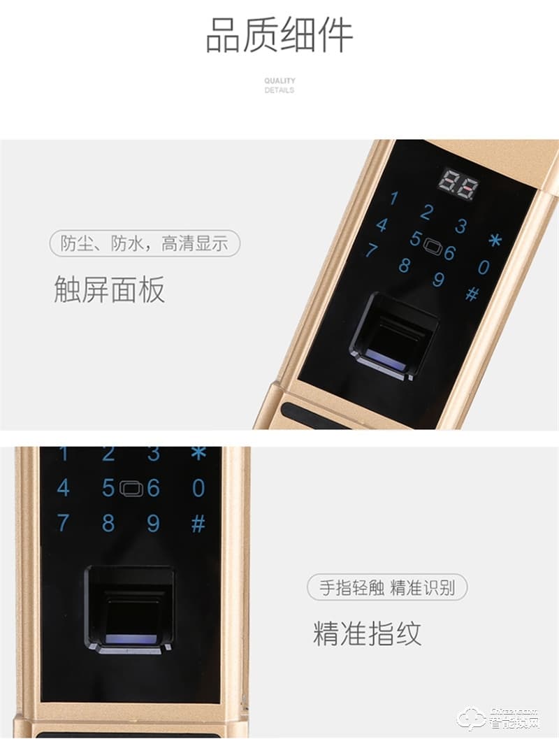 伯匠BJ-102智能鎖  全自動智能鎖家用鎖