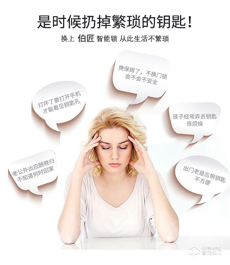 伯匠BJ-301全自動(dòng)智能鎖 家用電子鎖