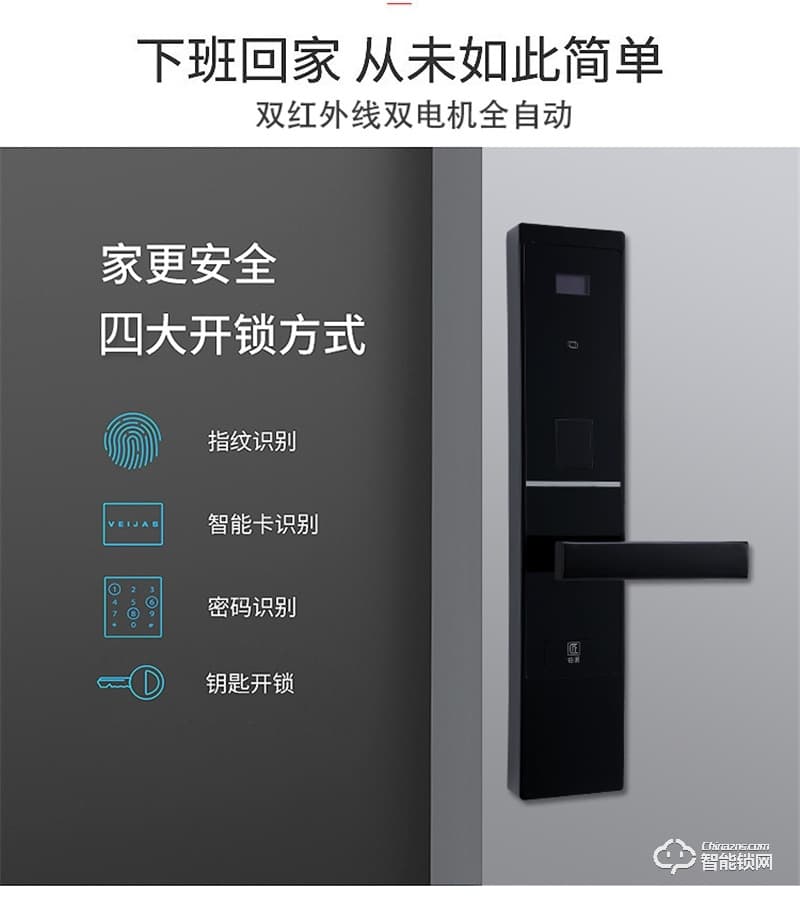 伯匠BJ-301全自動(dòng)智能鎖 家用電子鎖