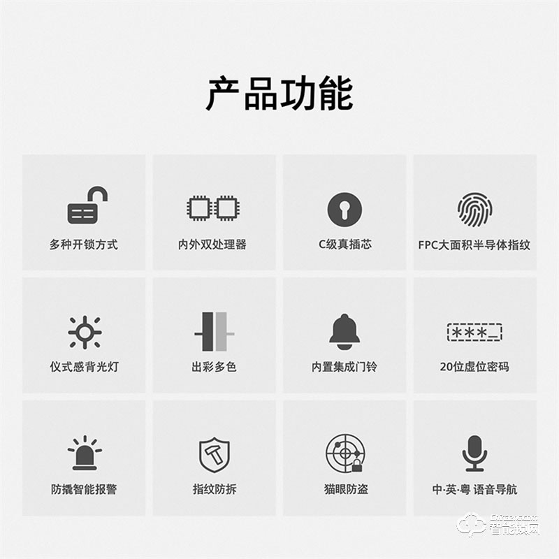 西門子指紋鎖 家用防盜門十大品牌智能門鎖