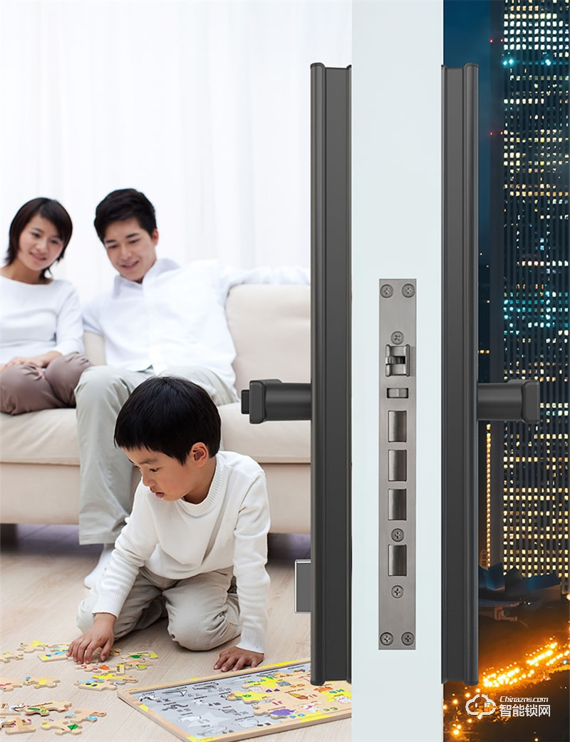 西門子指紋鎖E350 密碼鎖刷卡感應(yīng)智能識別電子門鎖