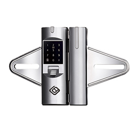 高邦泰智能鎖 玻璃門智能鎖光學指紋頭、鋅合金材質