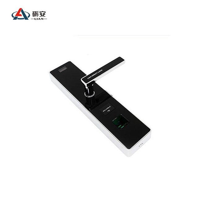 礪安無孔指紋鎖 LA1系列超強(qiáng)適配鎖體 采用4節(jié)5號堿性電池