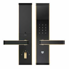 斑點貓指紋鎖 物聯網指紋鎖防盜電子密碼鎖