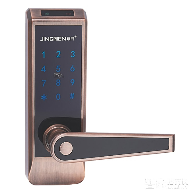 京門智能鎖 室內門指紋密碼鎖