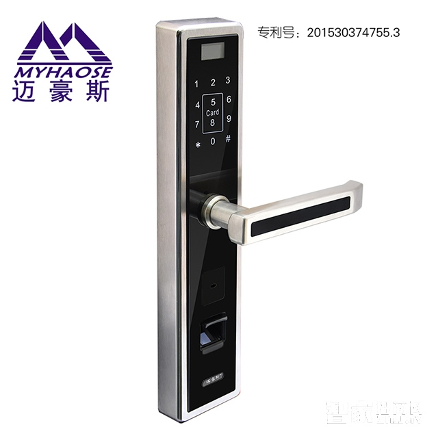 靈寶辦公智能指紋鎖 觸屏電子密碼鎖