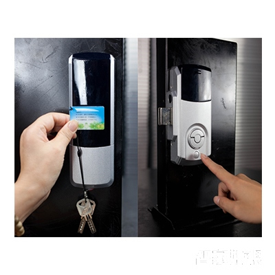 英杰無線刷卡鎖 直板電子鎖 出租屋智能鎖