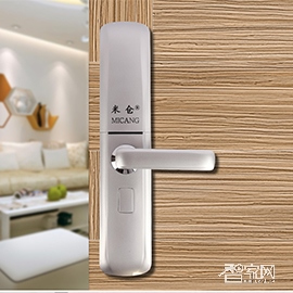 米倉三種開門方式智能鎖 不銹鋼材質磁卡鎖