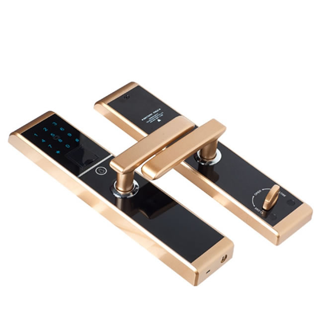 天喬APP智能指紋密碼鎖 小區(qū)防盜智能鎖