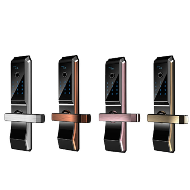 天喬APP遠(yuǎn)程操控智能鎖 防貓眼開啟指紋鎖