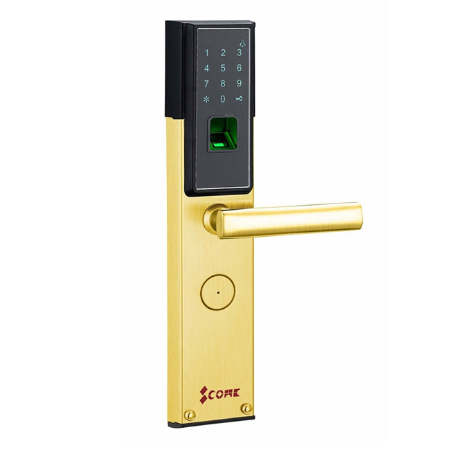 史康姆智能指紋密碼刷卡鎖 公寓寫字樓電子鎖