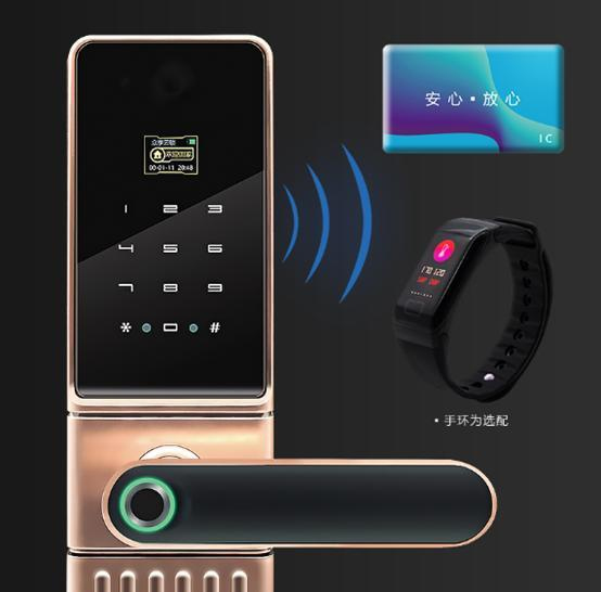 眾享智能鎖 六順天眼指紋防盜鎖