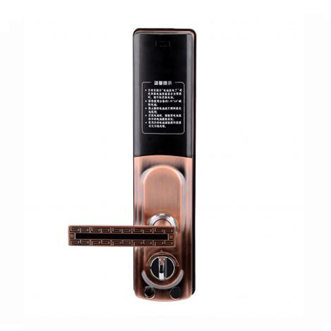 鑫國鑫智能鎖 雙安保模式指紋密碼鎖 家用防盜門鎖