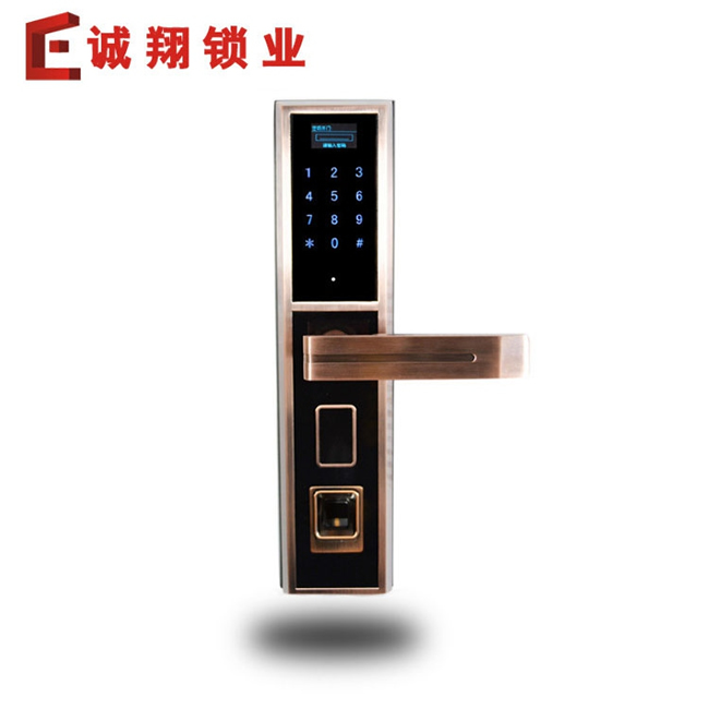 誠翔智能指紋電子鎖 酒店指紋密碼鎖