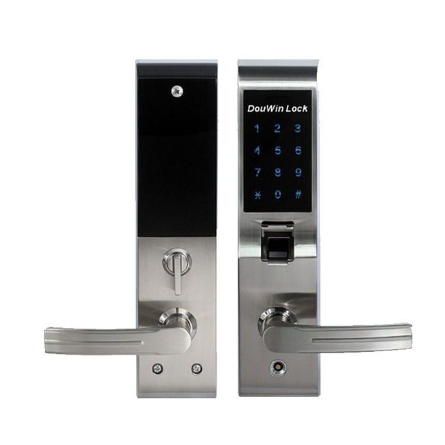 都云防盜門指紋密碼鎖 辦公家用智能鎖