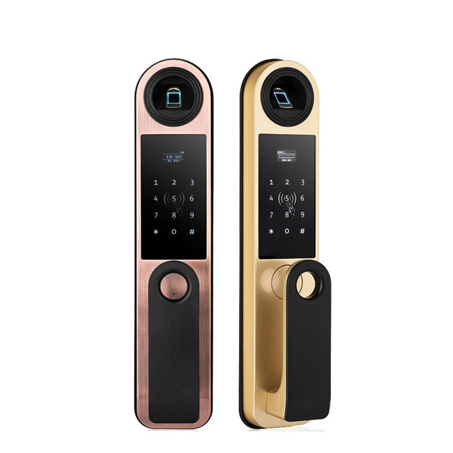 啟智來家用全自動指紋鎖 半導體密碼鎖