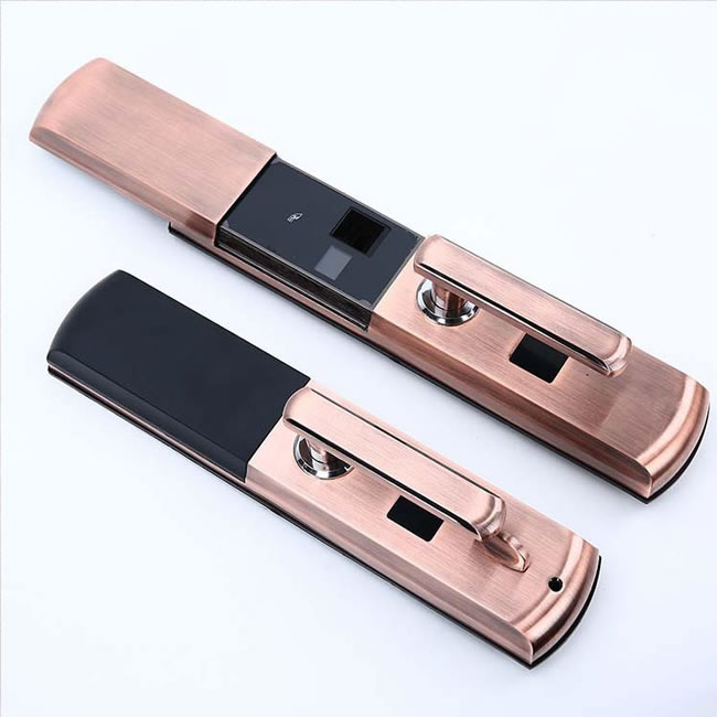 納日維智能鎖 滑蓋五合一指紋鎖 遠程操控智能鎖