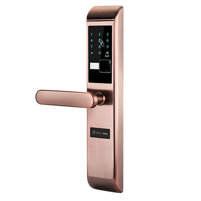 好漢鎖具大門IC卡感應門鎖 遠程操控電子鎖HH2115