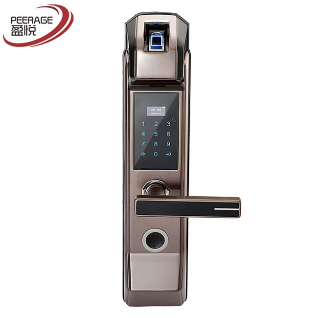 盈悅智能鎖 家用防盜智能鎖 指紋密碼電子鎖