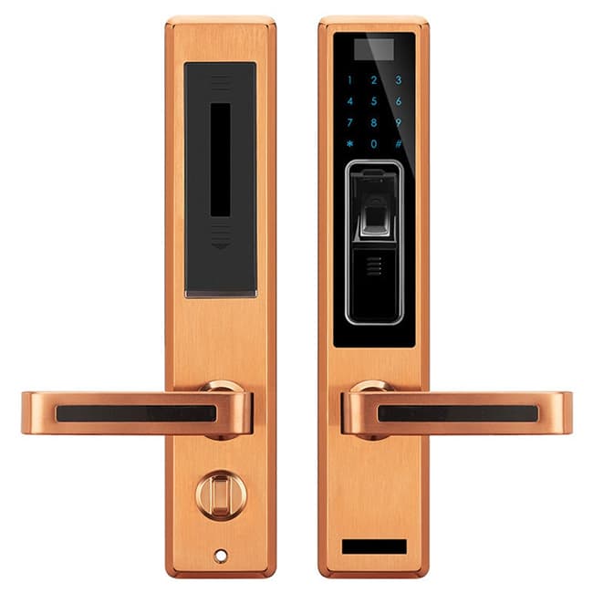 三力智能指紋密碼鎖 防盜門酒店鎖