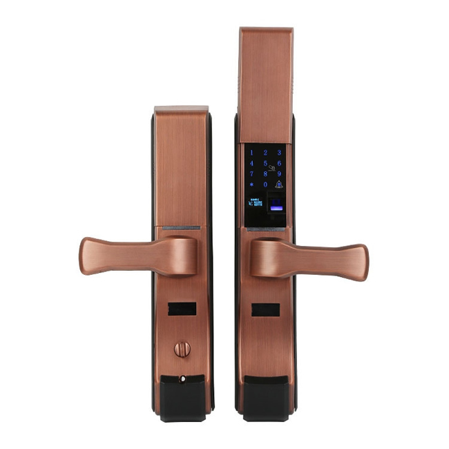 碩派手機遠程電子鎖 家用防盜門指紋鎖