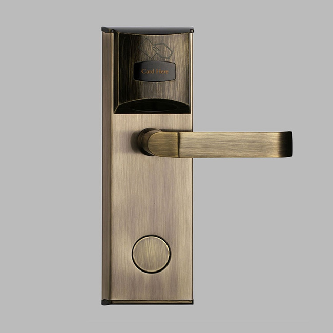 宏興智能鎖 不銹鋼酒店感應(yīng)卡鎖 賓館智能電子鎖