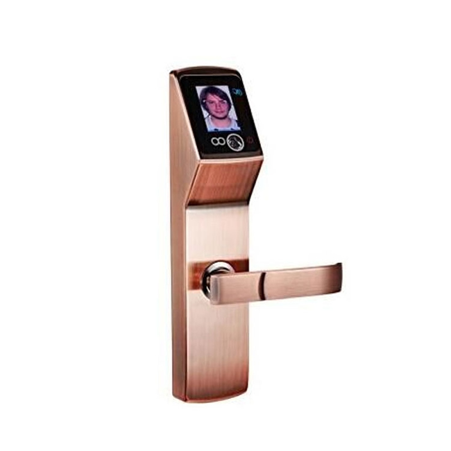 長晟酒店鎖 人臉識別智能鎖 辦公家用人臉識別鎖