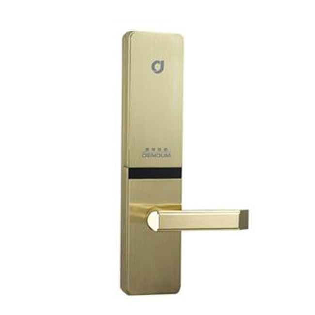 德蒙金盾指紋鎖 光學指紋智能門鎖 滑蓋指紋密碼鎖