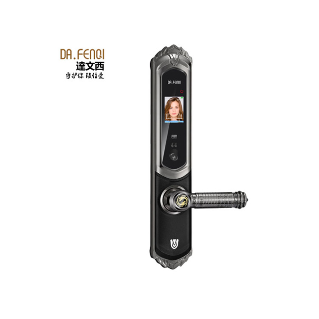 達文西人臉識別智能鎖 DF202掌靜脈智能門鎖 防盜門指紋鎖