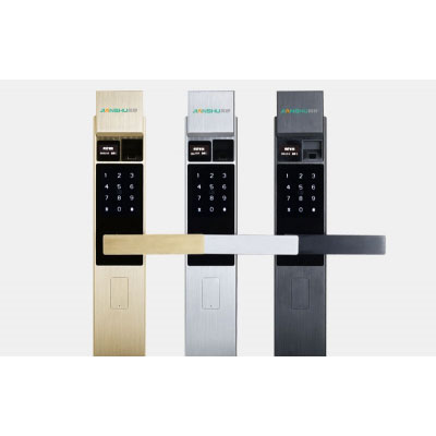 簡舒小滑蓋指紋鎖GS-S006 防盜門木門家用辦公室防盜智能鎖