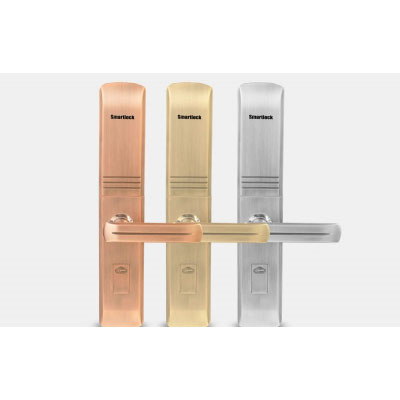 簡舒滑蓋指紋鎖S005 家用防盜門智能指紋鎖 電子密碼刷卡鎖