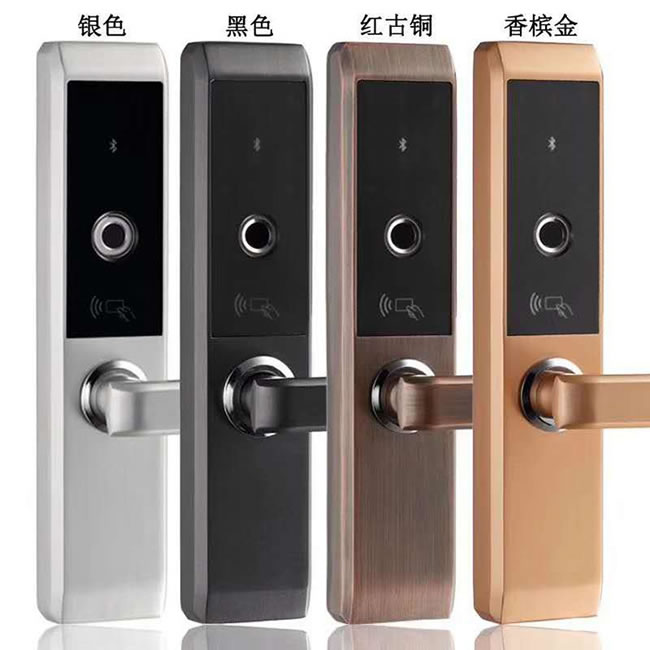 金玉鑫辦公室木門智能指紋鎖 磁卡密碼電子鎖