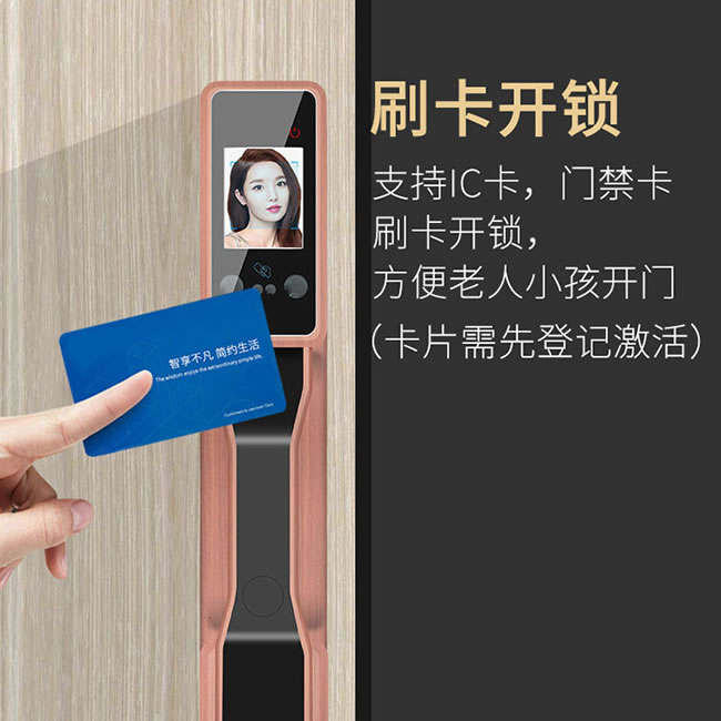 金玉鑫人臉全自動智能鎖 防特斯拉線圈門鎖