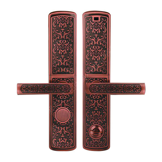 羅安達(dá)智能鎖LAD-804 家用防盜指紋密碼鎖 滑蓋智能門鎖