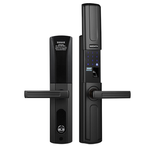 seenyii指紋鎖 SY-G5智能指紋鎖 防盜門滑蓋智能鎖