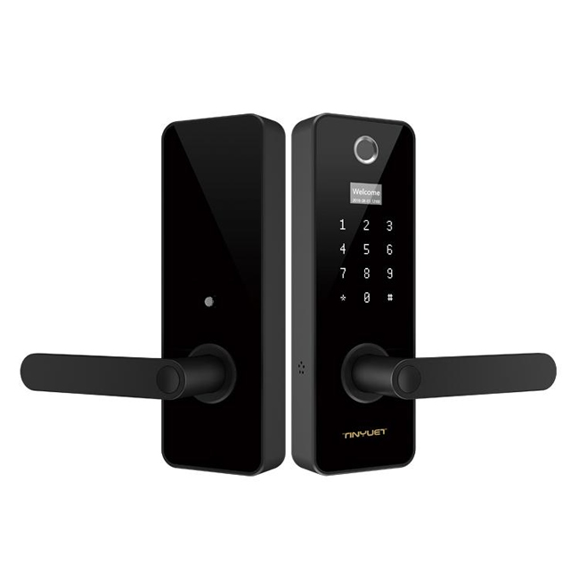 天玥智能鎖 指紋密碼鑰匙卡鎖智能門鎖CC-SL068B-N