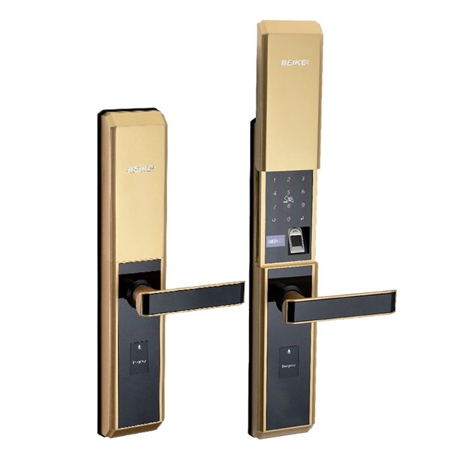 貝可指紋鎖 8802超B防撬鎖芯滑蓋指紋鎖