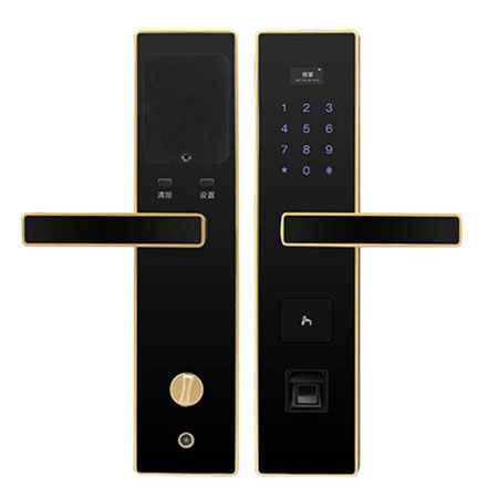 艾爾伴家智能鎖 直板智能指紋鎖 防盜門密碼鎖