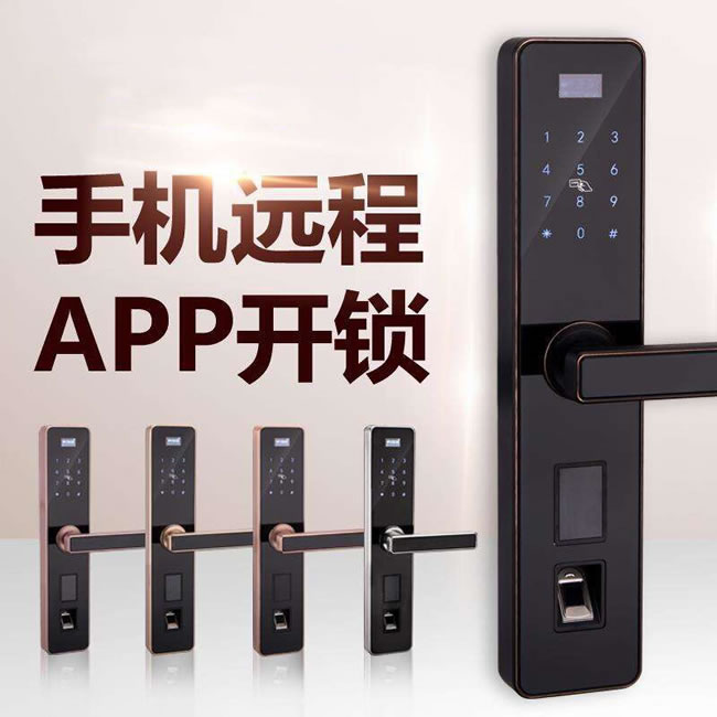 壹家智能鎖 防盜門木門大門智能指紋鎖ZN-3004