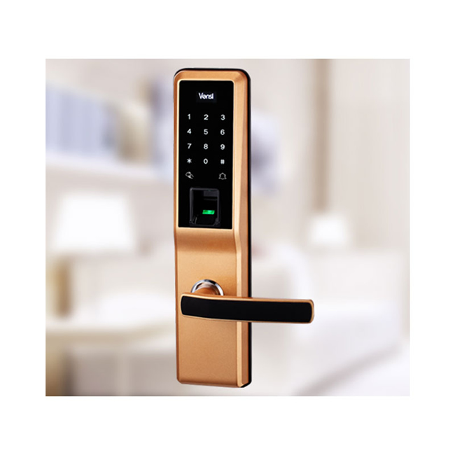 阿波羅智能鎖 防盜門智能指紋鎖 直板電子密碼鎖