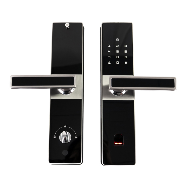 興飛智能鎖 不銹鋼指紋鎖 家用電子密碼鎖