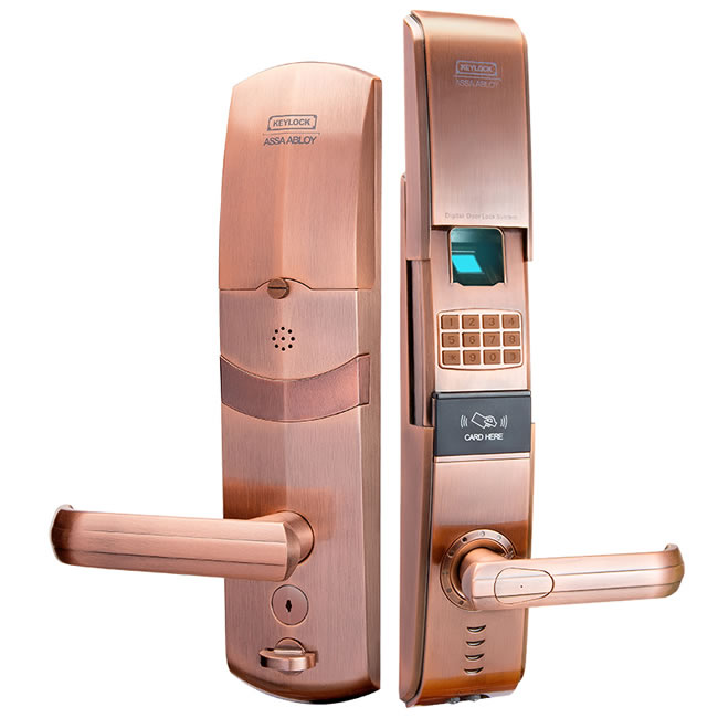 第吉爾指紋鎖 家用通用智能門鎖電子感應鎖