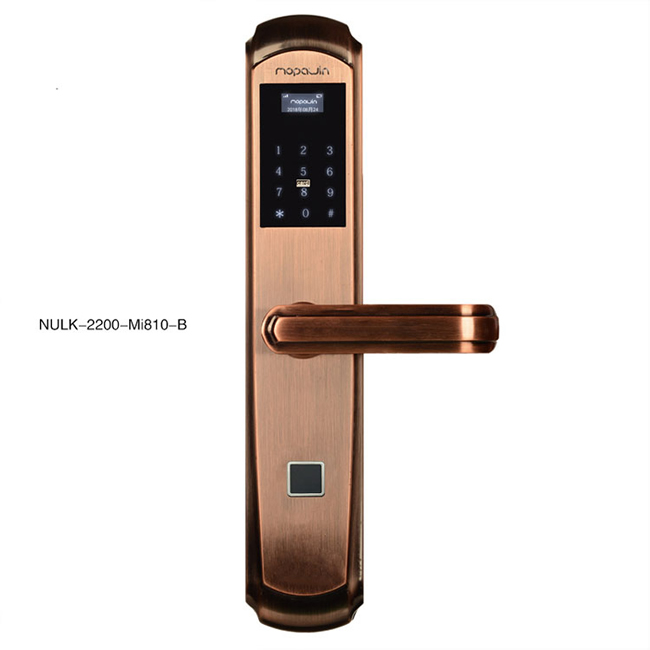 蕙立指紋鎖 NULK-2200-Mi810-B家用電子密碼鎖遠(yuǎn)程開鎖