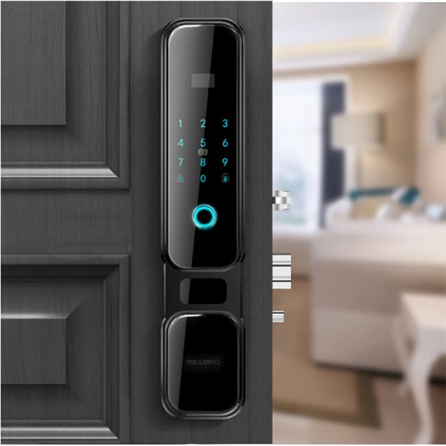 美利保指紋鎖 M8002手機APP入戶門密碼指紋鎖