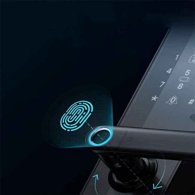 云米指紋鎖 密碼智能鎖防盜門鎖